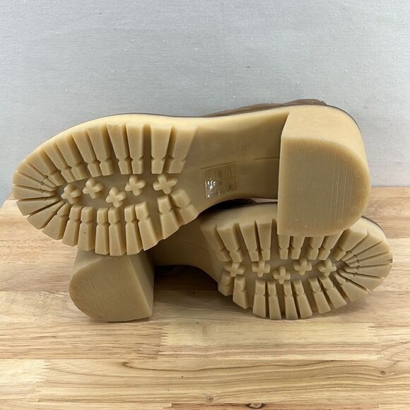 Dolce Vita Celida Boots- Tan Mulit Nylon - Size 8- NIB - Picture 6 of 7